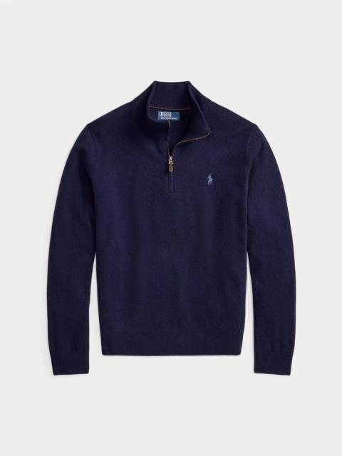Polo Ralph Lauren Wool Quarter-Zip Sweater