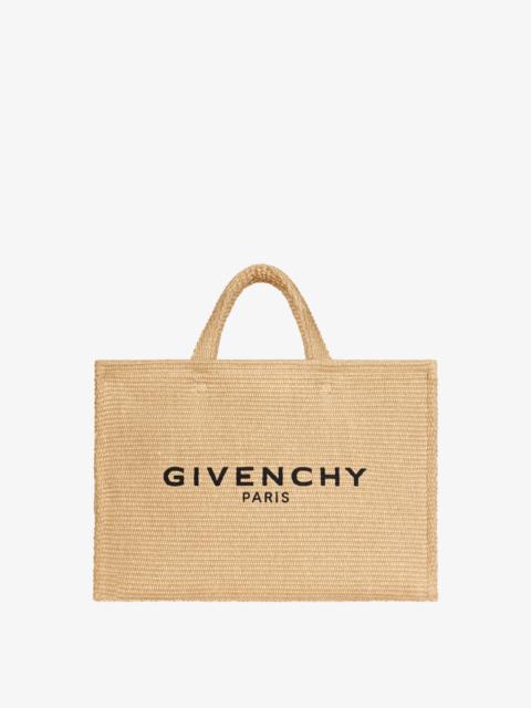 Givenchy LARGE G-TOTE SHOPPING BAG IN RAFFIA