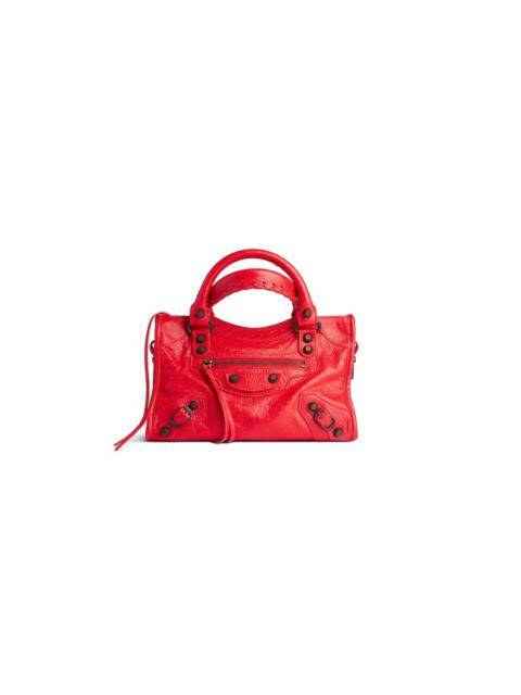 BALENCIAGA Women's Le City Mini Bag in Red