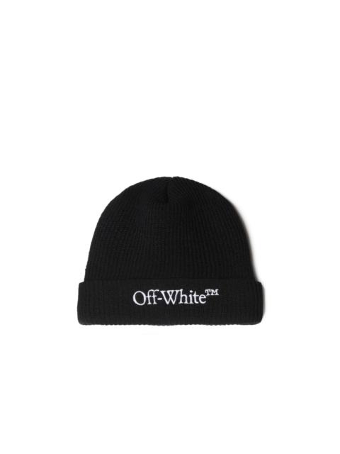 Off-White Knit Wool Beanie