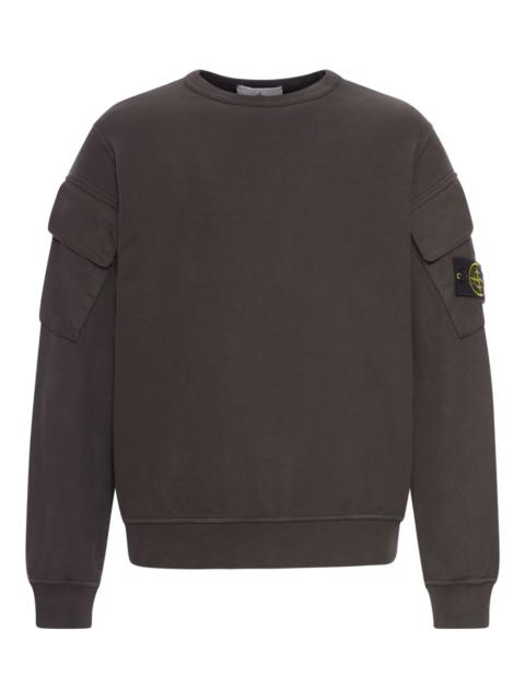 Stone Island 6100008 pocket-detail cotton sweatshirt