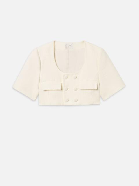 FRAME The Tweed Cropped Jacket