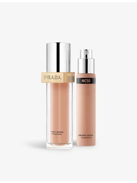 Prada Reveal skin optimising refillable foundation 30ml