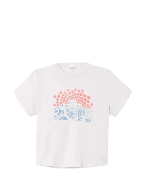 RE/DONE Re/done Boxy-fit Graphic-print T-shirt