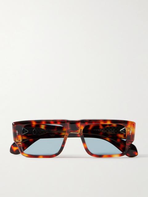 JACQUES MARIE MAGE Devoto Square-frame Tortoiseshell Acetate Sunglasses