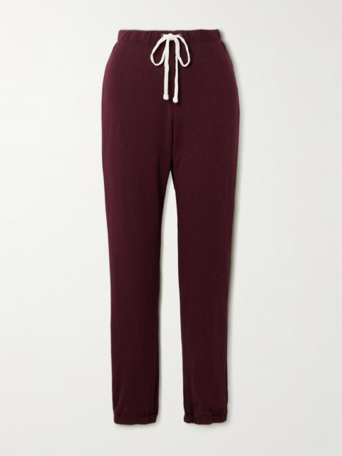 JAMES PERSE Cotton-jersey Track Pants