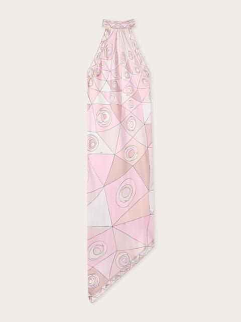 PUCCI OCCHI PRINT SILK DRESS