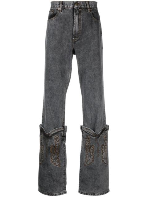 Cowboy Cuff straight jeans