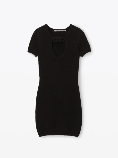 Alexander Wang mini dress in stretch knit