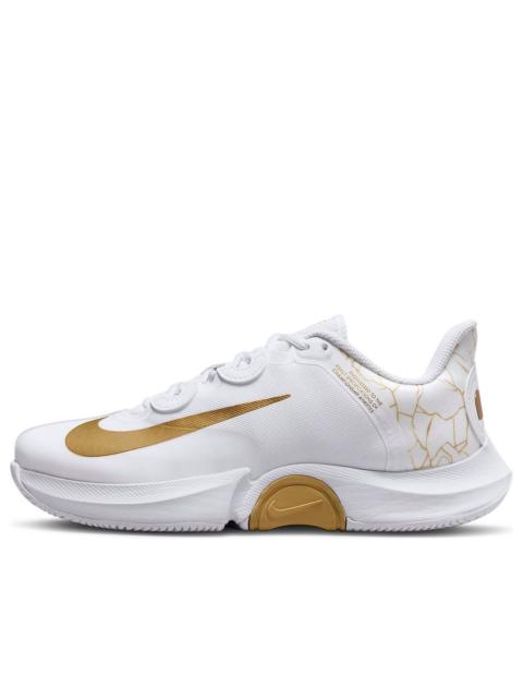 Nike (WMNS) NikeCourt Air Zoom GP Turbo x Naomi Osaka 'White Metallic Gold' DX0341-100