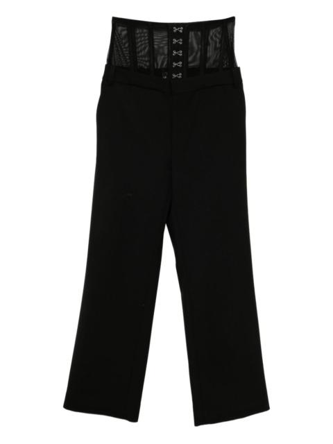 Monse corset slim trousers