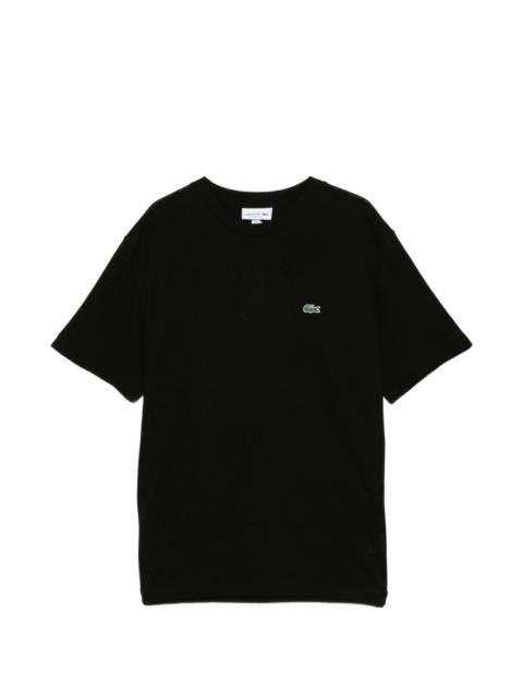 LACOSTE logo-embroidered T-shirt