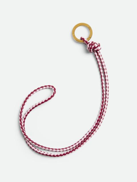 Bottega Veneta Intreccio Long Key Ring