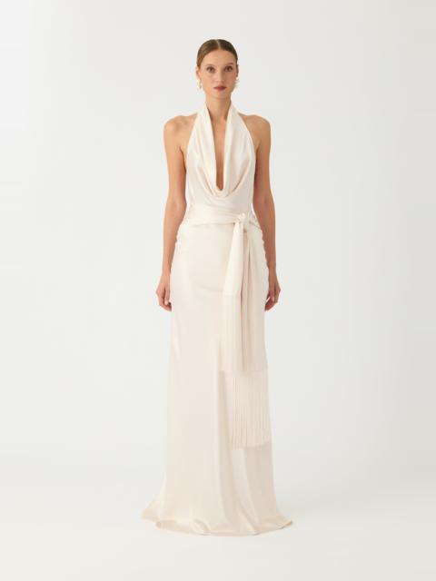 SAU LEE SABINA SATIN GOWN