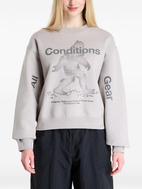 Nike graphic-print sweatshirt