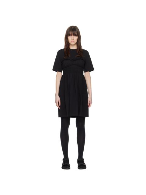 CECILIE BAHNSEN Black Valencia Minidress