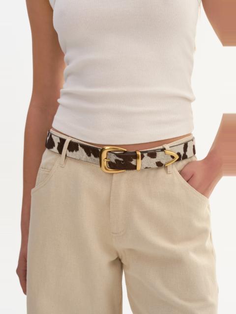 LAMARQUE ASPEN | Cow Hair Leather Belt