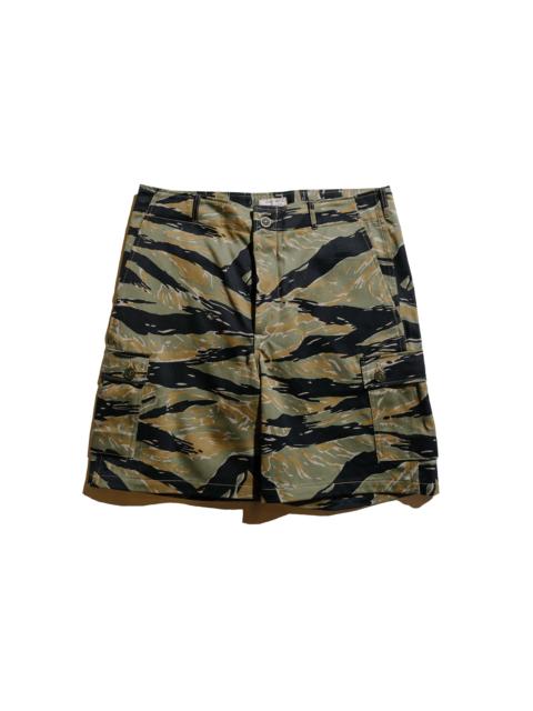 The Real McCoys MP25004 Tiger Camouflage Shorts / Tadpole Green