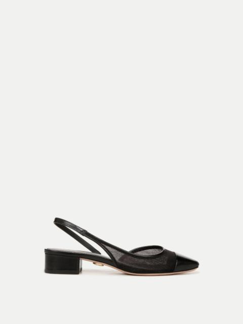 CECILE MESH CAP-TOE SLINGBACK