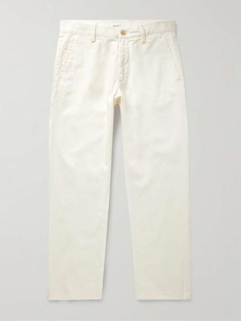 NN07 Alex 1802 Straight-Leg Organic Cotton-Twill Trousers