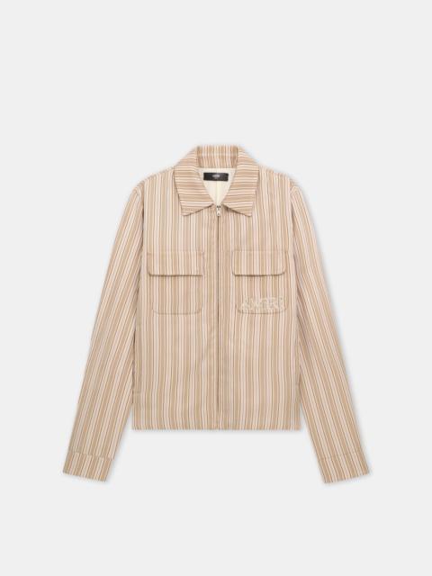 AMIRI AMIRI STRIPED BLOUSON