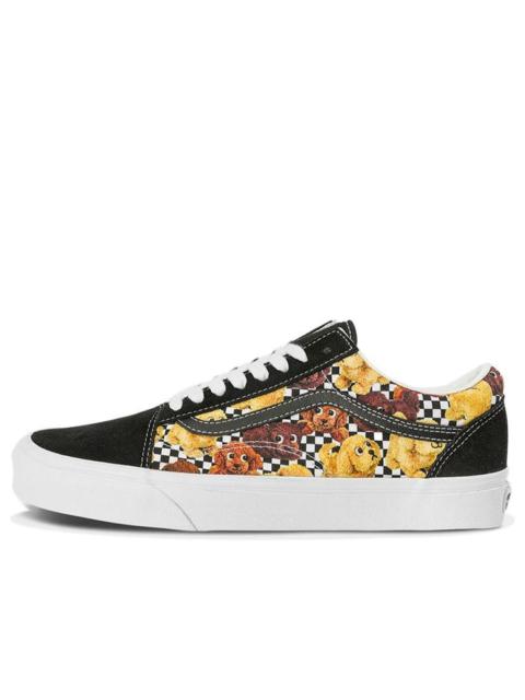 Vans Vans 늙은 Skool 낮은 정상 스케이트 보드 신발 Unisex 검정 백색 VN0A7Q2JLNN