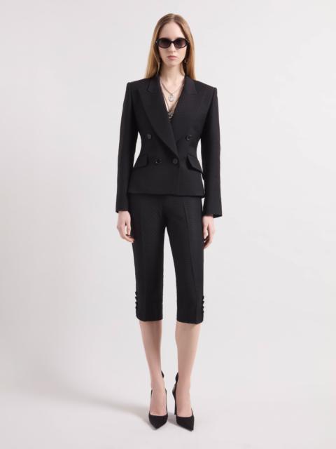 NINA RICCI Black Jacquard Culotte