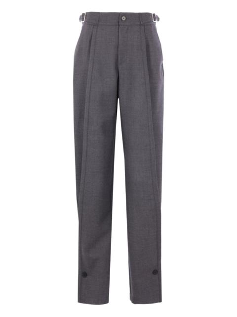 zomer buckle-detailed trousers