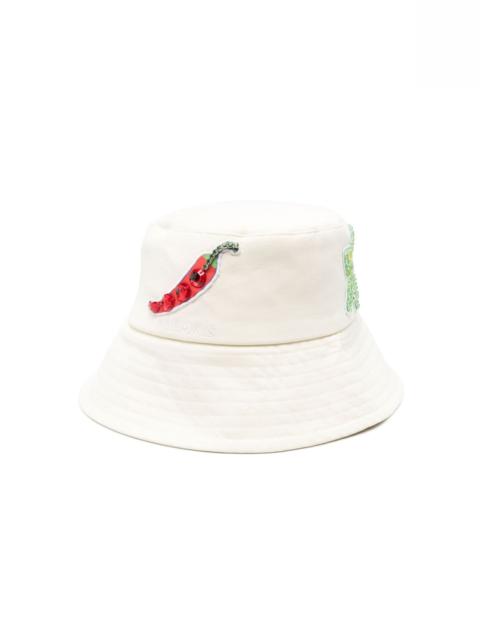 ALÉMAIS Players cotton bucket hat