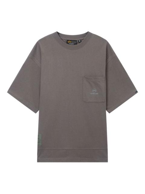 ALPHA INDUSTRIES pocket short-sleeve T-shirt