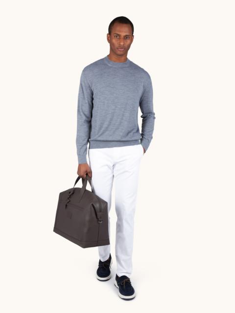 Paul & Shark 140’S SUPERFINE MERINO WOOL CREWNECK SWEATER