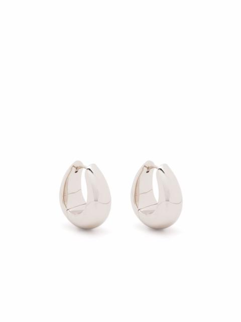 TOM WOOD medium Ice hoop earrings