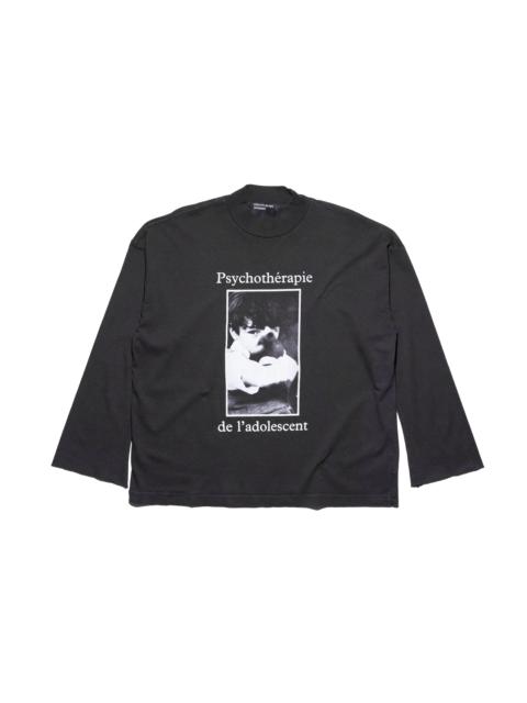 Enfants Riches Déprimés PSYCHOTHÉRAPIE D L'ADOLESCENT MOCKNECK LS T-SHIRT (EXCLUSIVE)