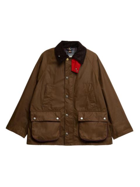 Barbour Paul Smith corduroy-collar jacket