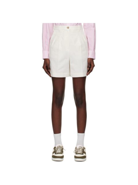 A.P.C. Off-White Nola Shorts