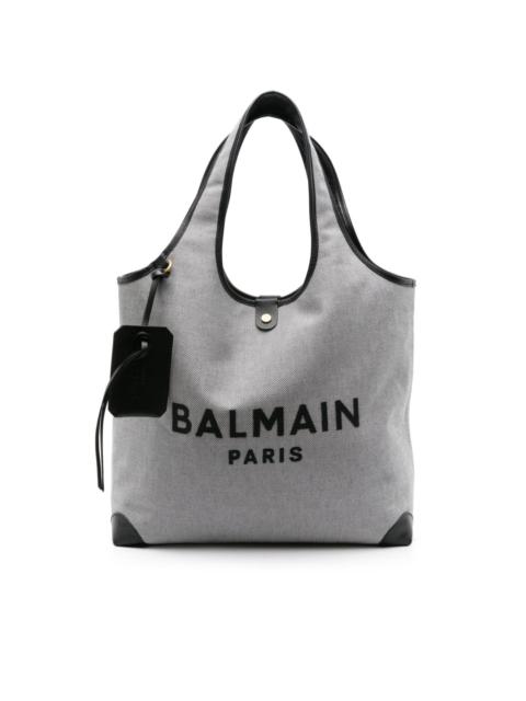 Balmain B-Army canvas tote bag