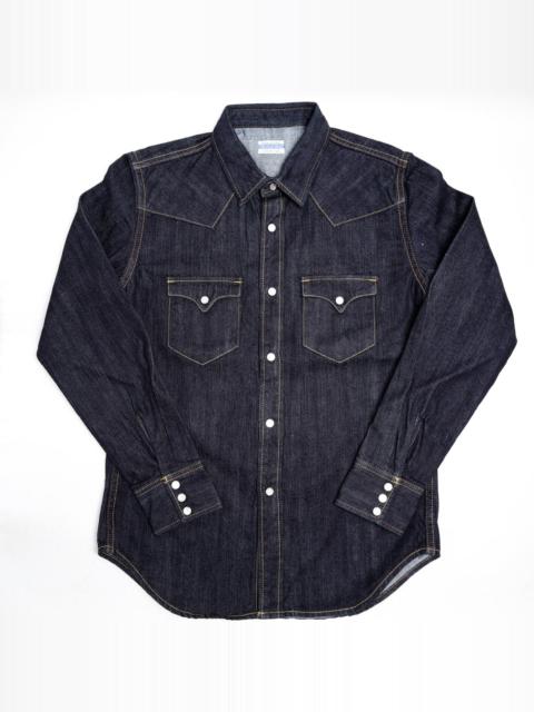 THE FLAT HEAD FN-SDW-002L 10oz Denim Western Shirt