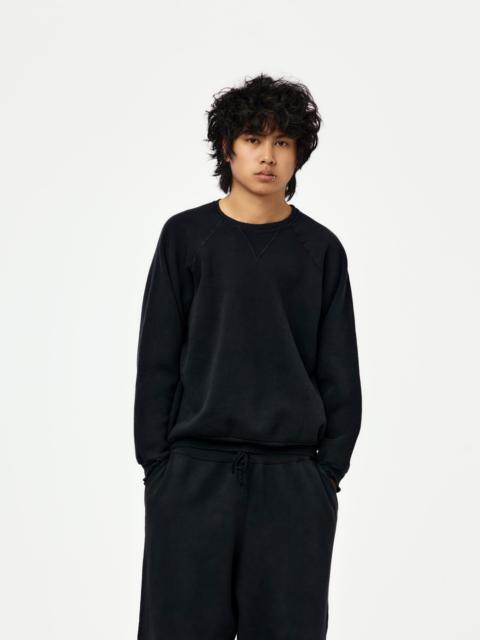 A.PRESSE VINTAGE DOUBLE V SWEATSHIRT (BLACK) (SIS)