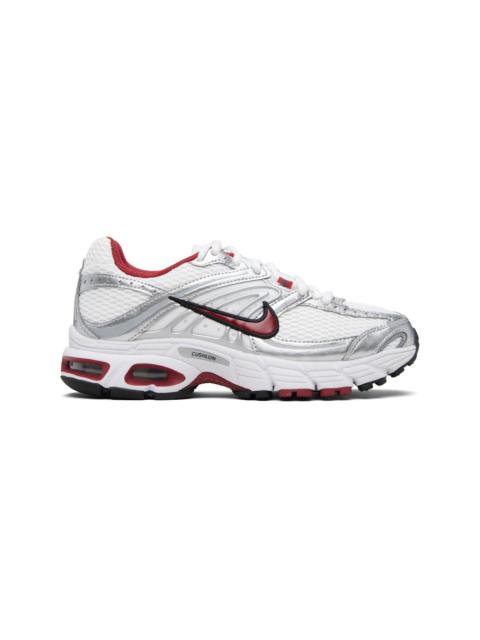 Nike Silver & White Air Max Moto 2K Sneakers
