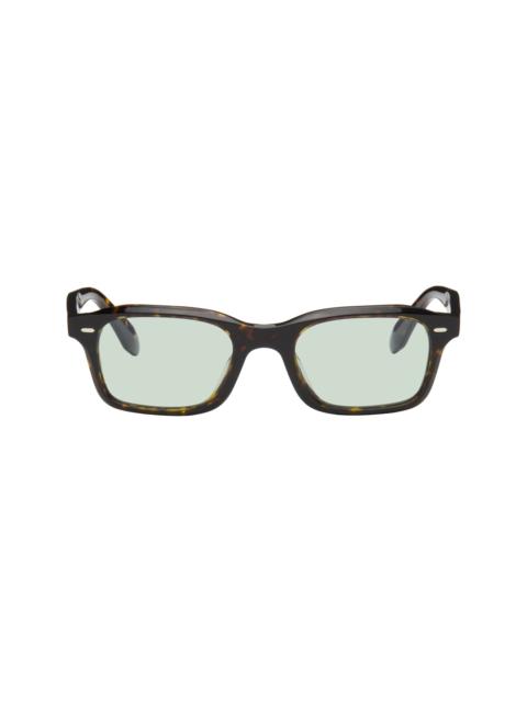 Oliver Peoples Brown N.08 Sunglasses