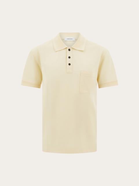 FERRAGAMO Gancini polo shirt