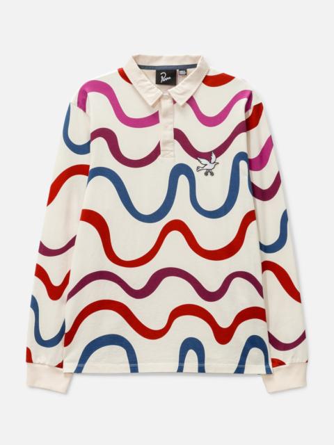 by Parra COLORED SOUNDWAVE POLO SHIRT