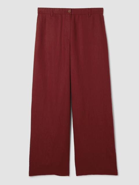 EILEEN FISHER Organic Linen Full-Length Trouser