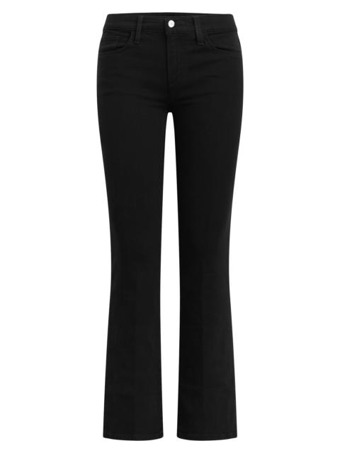 Joe's Jeans Women's Petite Provocateur HIgh-Rise Stretch Bootcut Jeans - Black