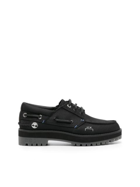 A-COLD-WALL* x Timberland Future73 3-Eye Handsewn boat shoes