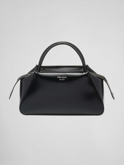 ハンドバッグ PRADA Prada Supernova micro brushed leather handbag Prada Supernova Brushed Leather Tote Bag | Pink | FARFETCH