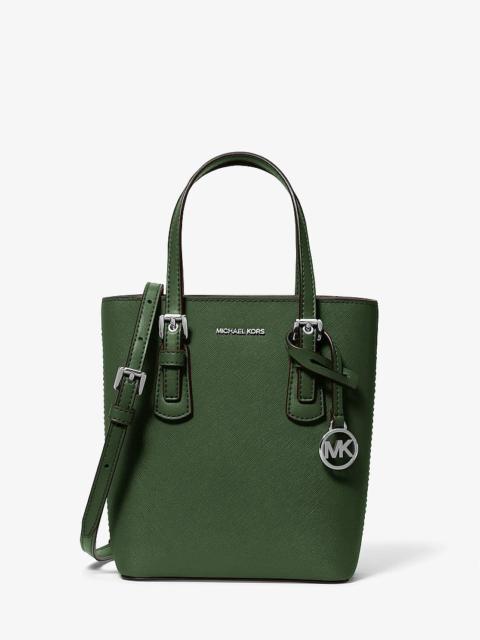 MICHAEL KORS Voyager Extra-Small Leather Convertible Crossbody Bag