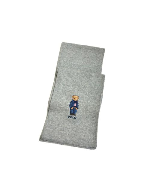 Polo Ralph Lauren bear-logo scarf