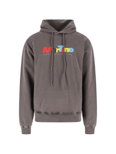 Martine Rose logo-print hoodie