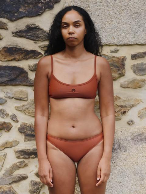 BASERANGE Heart Swim Top
                  - Polyamide